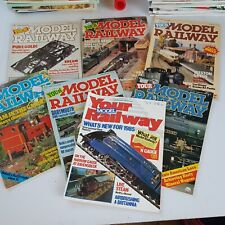 Lote a granel de revistas ferroviárias modelo 1985, 1987 trens ferroviários a vapor x7 comprar usado  Enviando para Brazil