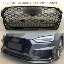 Grelha de para-choque dianteiro grelha de favo de mel compatível com Audi A5 S5 2017-2020 estilo RS5 preto, usado comprar usado  Enviando para Brazil