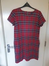 Red tartan dress for sale  RIPLEY