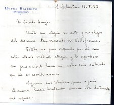 Lettera scritta san usato  Larino