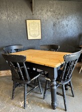 Farmhouse pine dining for sale  STAFFORD