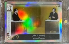 2010 Topps Tribute Greatest Rivalries John F. Kennedy vs Richard Nixon OURO /50 comprar usado 2010 Topps Tribute Greatest Rivalries John F. Kennedy vs Richard Nixon OURO /50 comprar usado  Enviando para Brazil