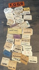 railway luggage labels for sale railway luggage labels for sale WATFORD