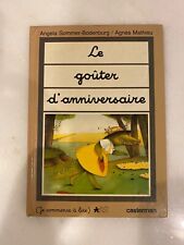 Livre gouter anniversaire d'occasion  Marseille VI