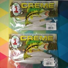 Isca de pesca creme 5 polegadas isca idiota PS0006 (9 PEÇAS NO TOTAL, uma isca desaparecida) pérola comprar usado  Enviando para Brazil