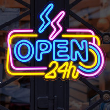 Open 24h led for sale  PETERSFIELD