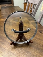 Usado, Tampa de substituição de vidro aço inoxidável panela panela 7 3/4" interna 8 1/4" externa - alça comprar usado  Enviando para Brazil