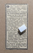 Sterbeanzeige ludwig schneider gebraucht kaufen  Berlin