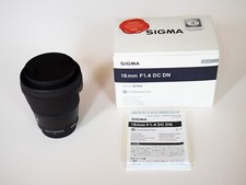 Sigma 16mm f1.4 for sale  BECKENHAM