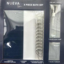 Conjunto de banho NIDB Nueva Spa 5 peças.  Azul comprar usado  Enviando para Brazil