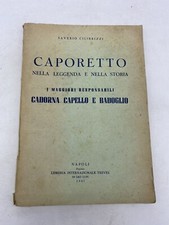 Saverio cilibrizzi caporetto usato  Borgo Mantovano