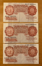 ten shilling notes for sale  LITTLEHAMPTON