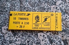 Rare carnet timbre d'occasion  Paris III
