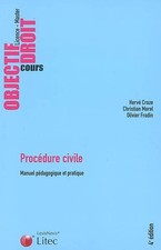 Procedure civile manuel d'occasion  France