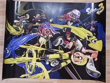Nintendo splatoon poster for sale  SWADLINCOTE