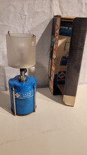 Lampe vintage bleuet d'occasion  Champagne-Mouton