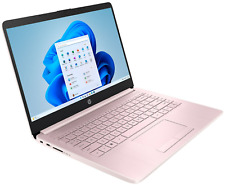 Portátil HP Stream 14" Micro-Edge HD Celeron N4120 16 GB 64 GB eMMC Cámara Win11S Rosa, usado segunda mano  Embacar hacia Argentina