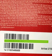 Vodafone prepaid simkarte gebraucht kaufen  Wuppertal