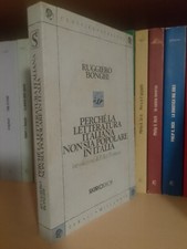 Bonghi perché letteratura usato  Verrua Po