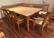 Buche echtholz eckbank gebraucht kaufen  Tann