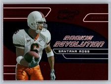 2001 Quantum Leaf Football Santana Moss Rookie Revolution 1581/4000 #5, usado comprar usado  Enviando para Brazil
