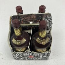 Usado, Vintage Miniatura Chivas Regal 12 Anos Conjunto de Garrafa de Whisky Escocês - Plástico comprar usado  Enviando para Brazil