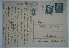 Intero postale lire usato  Torino