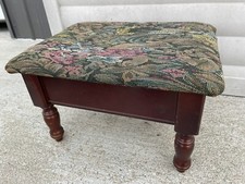 Vintage wooden ottoman for sale  Topeka