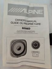 Alpine 6056ed component for sale  BIRMINGHAM