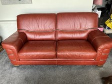 Leather piece suite for sale  LOUTH