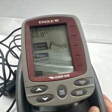 Localizador de peixes Cuda 168 sonar águia profundidade com suporte transdutor e fiação comprar usado Localizador de peixes Cuda 168 sonar águia profundidade com suporte transdutor e fiação comprar usado  Enviando para Brazil