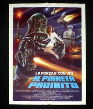 Pianeta proibito poster usato  Torino