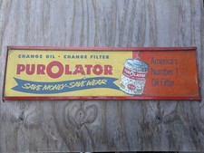 Vintage purolator filter for sale  Uxbridge