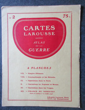 Atlas larousse guerre d'occasion  Vouillé