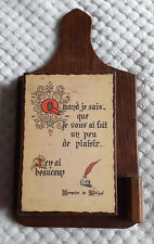 Porte bloc papier d'occasion  Gargenville