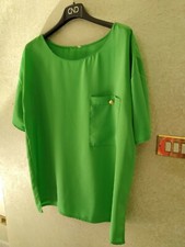 Camicia donna verde usato  Roma