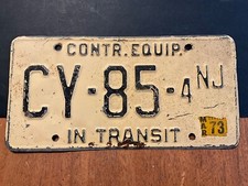 1973 new jersey for sale  Sarasota
