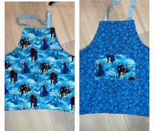 Avental Frozen Disney Crianças Meninas Rainha Elsa Anna Cozinhar Assar Reversível CT comprar usado  Enviando para Brazil