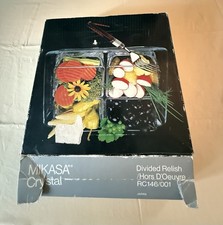 Mikasa crystal server for sale  Andover