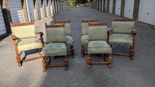 Six vintage oak for sale  SOUTHAMPTON