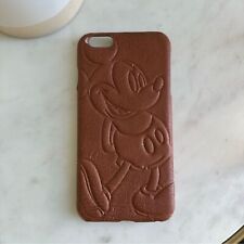 Capa protetora telefone Mickey Mouse iPhone 6s couro simulado D-Tech parques da Disney comprar usado  Enviando para Brazil