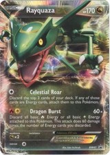 Rayquaza EX - BW47 - Pokemon preto e branco cartão promocional ultra raro quase perfeito comprar usado  Enviando para Brazil