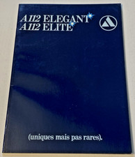 Brochure autobianchi a112 d'occasion  Quarré-les-Tombes