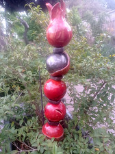 Keramik gartenstecker blume gebraucht kaufen  Monschau