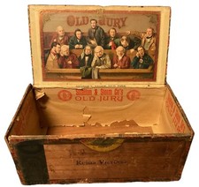 Vintage wood cigar for sale  Newark