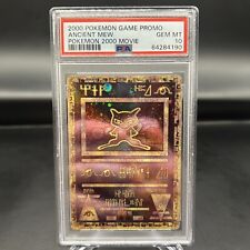 Używany, 2000 Pokemon Game Promo Ancient Mew Pokemon 2000 Film PSA 10 Klejnot W idealnym stanie na sprzedaż  Wysyłka do Poland