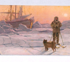 Cartão Polar DOG da Noruega *POLHAVET* ENVIO Cancelar EXPEDIÇÃO 1918? PH6 comprar usado  Enviando para Brazil