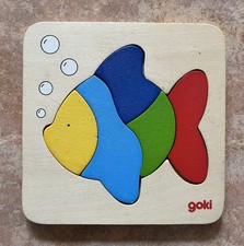 Puzzle holz goki gebraucht kaufen  Remchingen