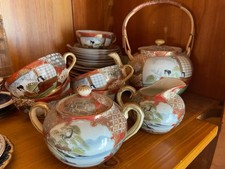 Altes teeservice geishas gebraucht kaufen  Hallbergmoos