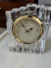 RELÓGIO DE MESA VINTAGE SEIKO VIDRO, usado comprar usado  Enviando para Brazil